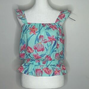 NWT Girl’s OshKosh B’gosh Floral Top Size 14